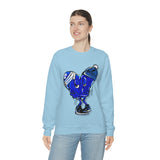 Cold HEARTED 🥶💙 Unisex Heavy Blend™ Crewneck Sweatshirt