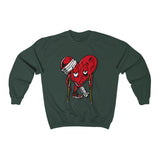 LOVE hurts ❤️‍🩹 Unisex Heavy Blend™ Crewneck Sweatshirt