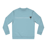 BLACK heart 🖤 small logo Premium Unisex Changer Sweatshirt