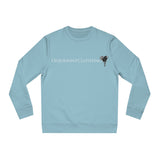BLACK heart 🖤 small logo Premium Unisex Changer Sweatshirt