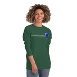 Cold HEARTED 🥶💙 small logo Premium Unisex Changer Sweatshirt