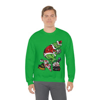 The Grinch 🎁Unisex Heavy Blend™ Christmas Crewneck Sweatshirt