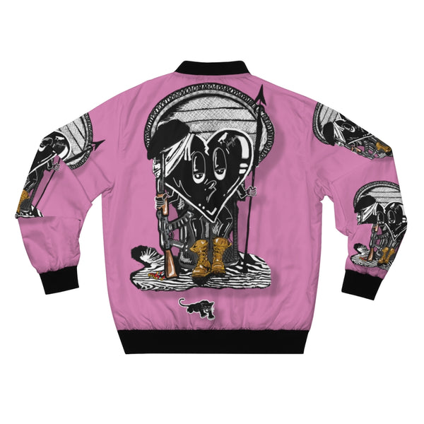Black PANTHER  🖤🐆   Pink Bomber Jacket