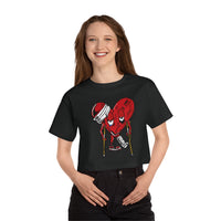 LOVE hurts ❤️‍🩹Champion Women's Heritage Cropped T-Shirt