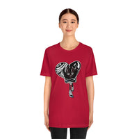 BLACK heart 🖤 Unisex Jersey Short Sleeve Tee