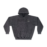 “DIFFERENT” BLACK heart 🖤 Unisex Mineral Wash Hoodie