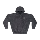 “DIFFERENT” BLACK heart 🖤 Unisex Mineral Wash Hoodie