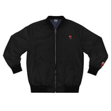 LOVE hurts ❤️‍🩹 (small front logo) BLACK Bomber Jacket
