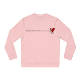 LOVE hurts ❤️‍🩹small logo Premium Unisex Changer Sweatshirt