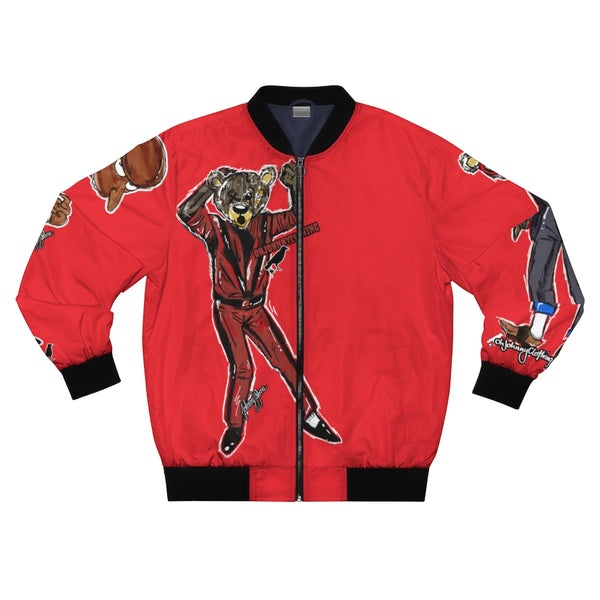 Art Compilation 🖼 red Bomber Jacket