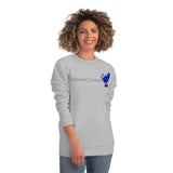 Cold HEARTED 🥶💙 small logo Premium Unisex Changer Sweatshirt