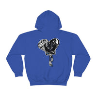 “DIFFERENT” BLACK heart 🖤 Unisex Heavy Blend Hoodie