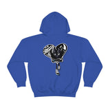 “DIFFERENT” BLACK heart 🖤 Unisex Heavy Blend Hoodie