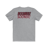 Boomer Sooner OU 🏈 Unisex Jersey Short Sleeve Tee