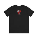 Protect your HEART ❤️‍🩹🔫Unisex Jersey Short Sleeve Tee