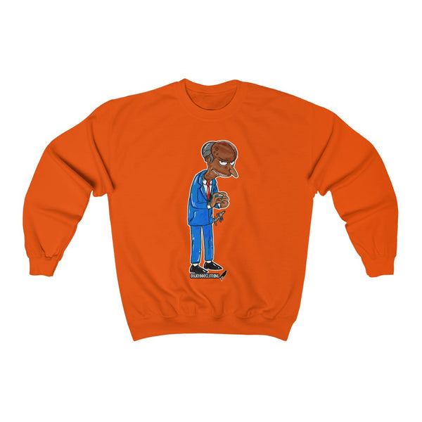Black Burns 👴🏿Crewneck Sweatshirt