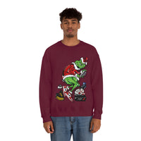 The Grinch 🎁Unisex Heavy Blend™ Christmas Crewneck Sweatshirt