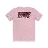 Boomer Sooner OU 🏈 Unisex Jersey Short Sleeve Tee