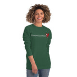 LOVE hurts ❤️‍🩹small logo Premium Unisex Changer Sweatshirt