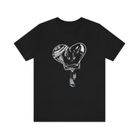 BLACK heart 🖤 Unisex Jersey Short Sleeve Tee