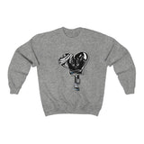 Black Heart 🖤 Unisex Heavy Blend™ Crewneck Sweatshirt
