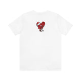 Protect your HEART ❤️‍🩹🔫Unisex Jersey Short Sleeve Tee