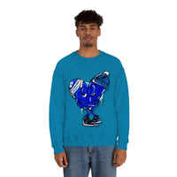 Cold HEARTED 🥶💙 Unisex Heavy Blend™ Crewneck Sweatshirt