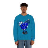 Cold HEARTED 🥶💙 Unisex Heavy Blend™ Crewneck Sweatshirt