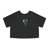 BLACK heart 🖤 Champion Women's Heritage Cropped T-Shirt