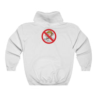 No LOVE 🚫❤️‍🩹 Unisex Heavy Blend™ Hooded Sweatshirt