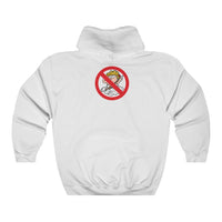 No LOVE 🚫❤️‍🩹 Unisex Heavy Blend™ Hooded Sweatshirt