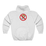 No LOVE 🚫❤️‍🩹 Unisex Heavy Blend™ Hooded Sweatshirt