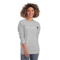 BLACK heart 🖤 small logo Premium Unisex Changer Sweatshirt