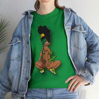 GOOD knees 🧎🏾‍♀️🇨🇬 Unisex Heavy Cotton Tee