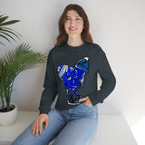 Cold HEARTED 🥶💙 Unisex Heavy Blend™ Crewneck Sweatshirt