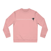 BLACK heart 🖤 small logo Premium Unisex Changer Sweatshirt