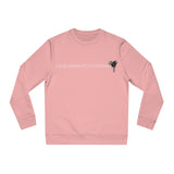 BLACK heart 🖤 small logo Premium Unisex Changer Sweatshirt