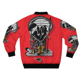 Black PANTHER  🖤🐆  Red Bomber Jacket