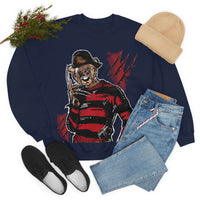 Freddy Krueger 🔪Unisex Heavy Blend™ Crewneck Sweatshirt