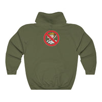 No LOVE 🚫❤️‍🩹 Unisex Heavy Blend™ Hooded Sweatshirt