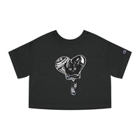 BLACK heart 🖤 Champion Women's Heritage Cropped T-Shirt