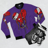 LOVE hurts ❤️‍🩹 purple Bomber Jacket
