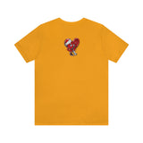 Protect your HEART ❤️‍🩹🔫Unisex Jersey Short Sleeve Tee