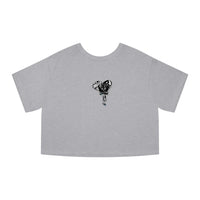 BLACK heart 🖤 Champion Women's Heritage Cropped T-Shirt