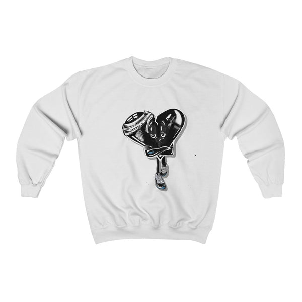 Black Heart 🖤 Unisex Heavy Blend™ Crewneck Sweatshirt