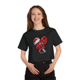 Protect your HEART 🔫❤️‍🩹Champion Women's Heritage Cropped T-Shirt