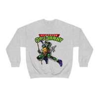 Donatello 🍇🐢 Ninja Turtles Unisex Heavy Blend™ Crewneck Sweatshirt