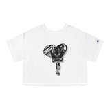 BLACK heart 🖤 Champion Women's Heritage Cropped T-Shirt