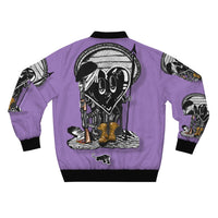 Black PANTHER  🖤🐆  Purple  Bomber Jacket