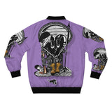 Black PANTHER  🖤🐆  Purple  Bomber Jacket